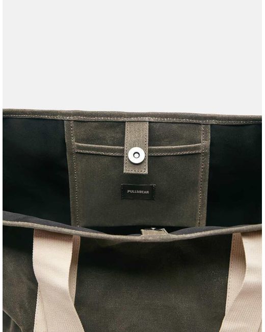 Stwd di Pull&Bear in Green da Uomo