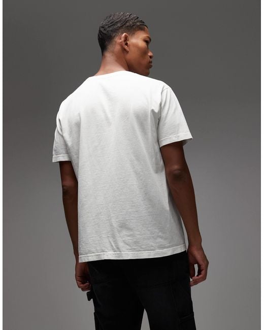 Obey – cuffs – t-shirt in Gray für Herren