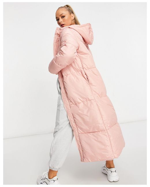 threadbare jodie longline puffer coat