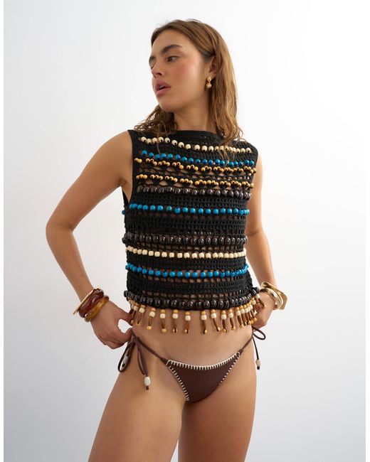 Bas TOPSHOP en coloris Multicolor