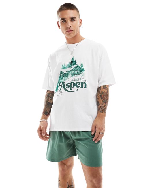ASOS – pyjama in Green für Herren