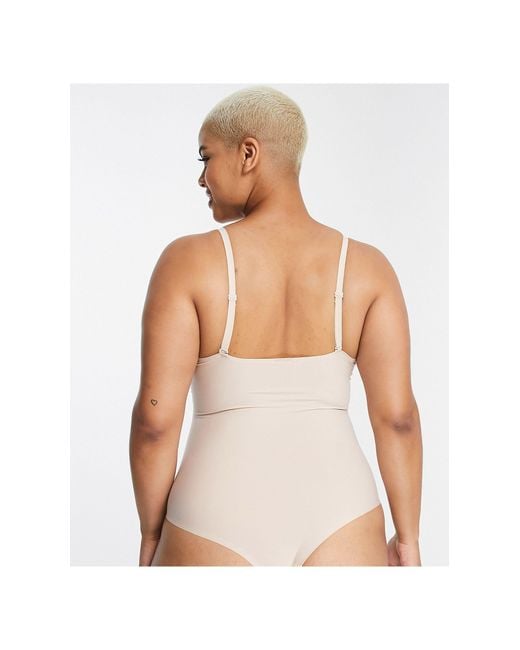 Spanx Curve Thinstincts Smoothing Cami Bodysuit in Natural