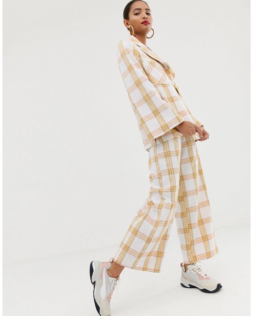 check trousers asos
