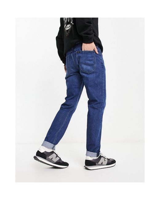 Lee Jeans – luke – enge, schmal zulaufende jeans in Blau für Herren | Lyst  DE