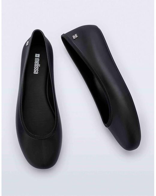 Melissa Black Soft Ballerina Essential Flats