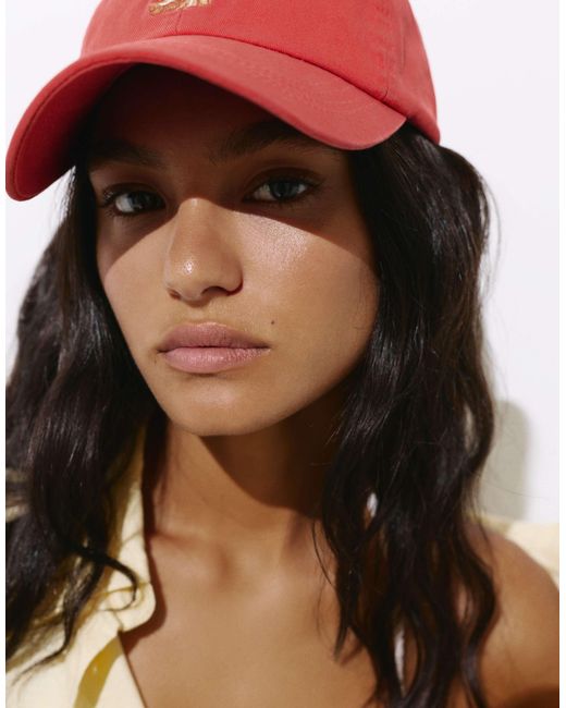 Pull&Bear Red – kappe