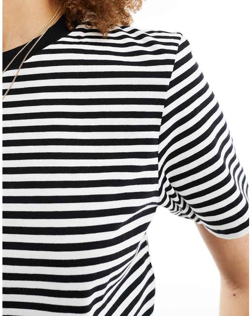 SELECTED White Cotton Perfect T-shirt
