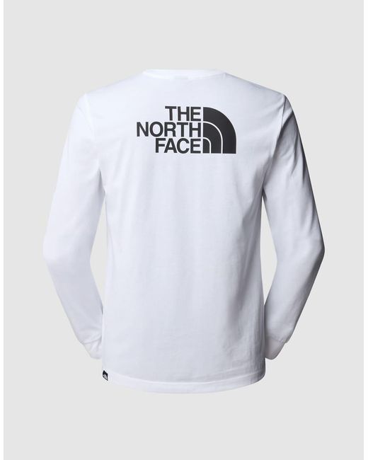 The North Face Gray Easy Long-Sleeve T-Shirt for men