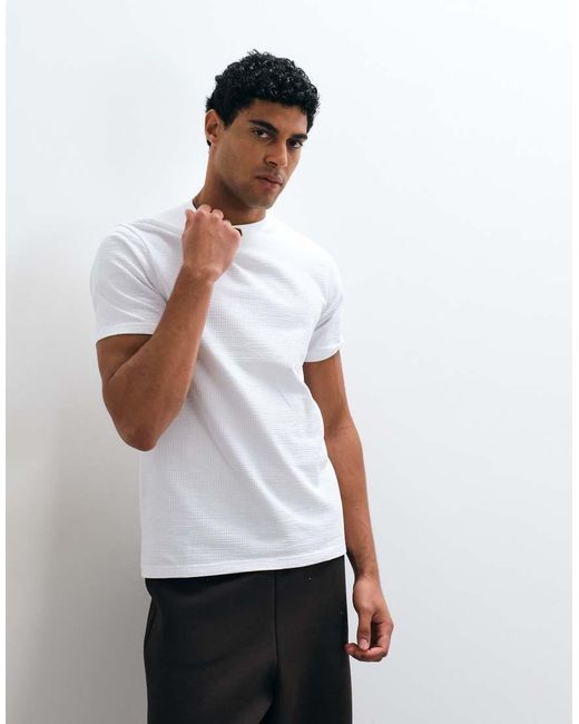 ASOS White Regular Fit T-shirt for men