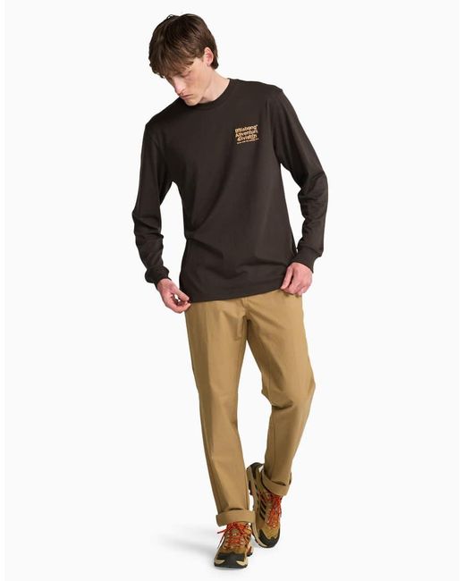 Billabong Black Grow Long Sleeve T-Shirt for men