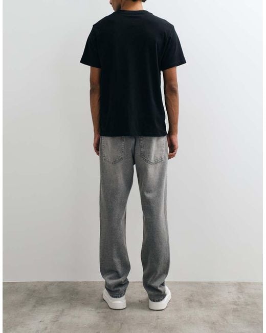 New Look Blue Straight Fit Jeans for men