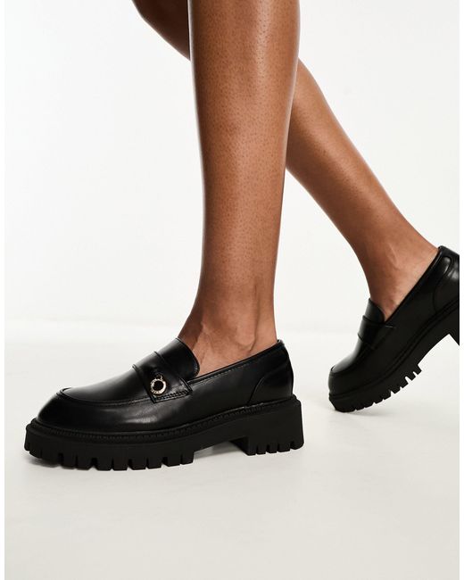 River Island Chunky Loafer in Black Lyst