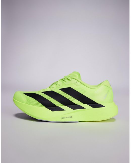 Adidas running - adizero evo sl - baskets - jaune et Adidas Originals pour homme en coloris Green