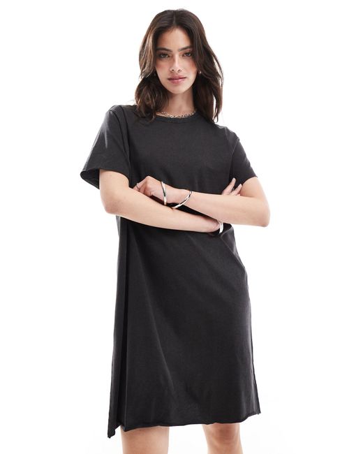 ONLY Black Mini T-shirt Dress