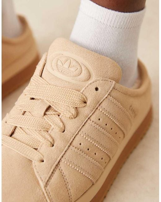 Adidas Originals Natural Campus 00S Winter Low Trainer Mules