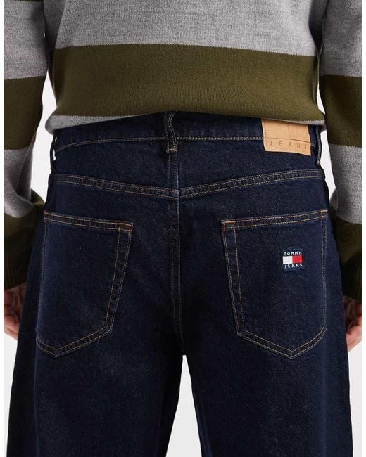 Tommy Hilfiger Blue Jaimie Relaxed Straight Fit Jeans for men