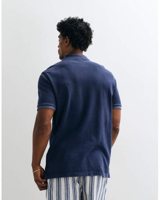 Polo Ralph Lauren Blue Short Sleeve Classic Polo Shirt for men