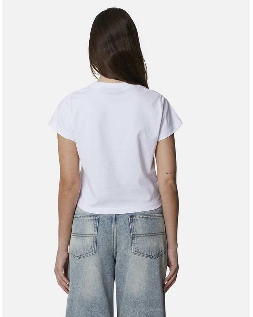 Good For Nothing White Graphic Baby Tee