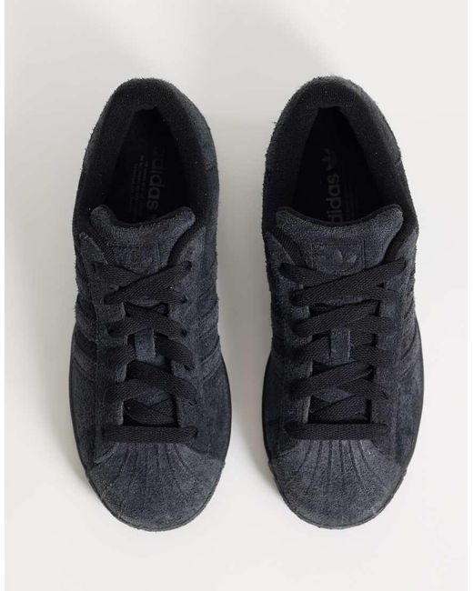 Adidas Originals Blue Superstar Ii Nubuck Trainers for men