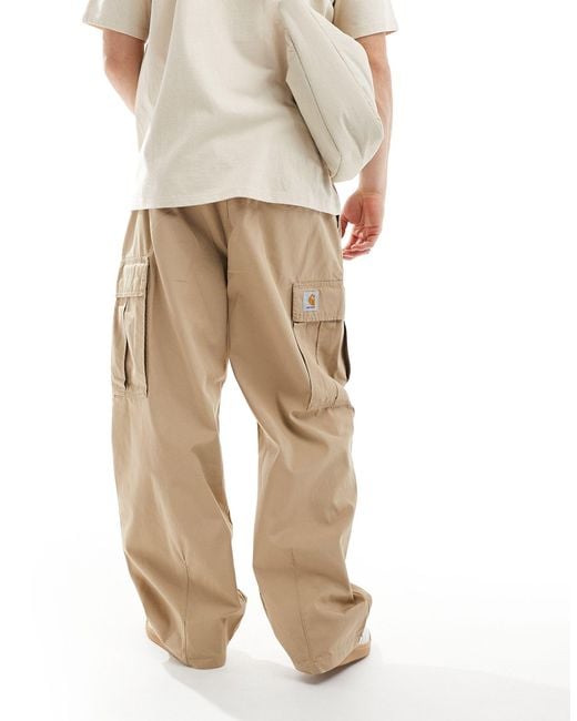 Cole - pantalon cargo - beige Carhartt pour homme en coloris Blue