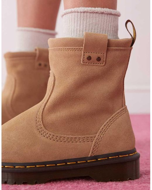 Dr. Martens Pink Anistone Lo Boots