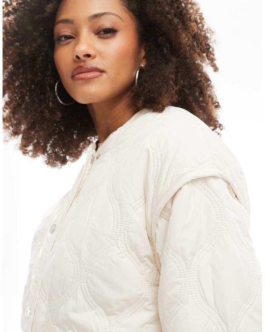 Chaqueta Guateada De -Blanco French Connection de color White