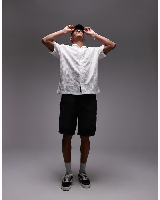Vans Gray Wayside Short Sleeve Shirt for men