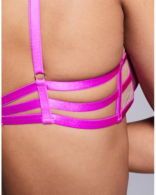 Ann Summers Purple – sheer desire – unwattierter bh