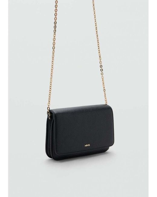 Mango White Classic Cross Body Bag