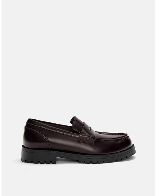 Pull&Bear – loafer in White für Herren