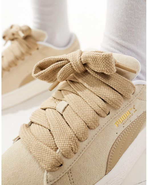 Suede xl - sneakers color cuoio e beige di PUMA in Natural