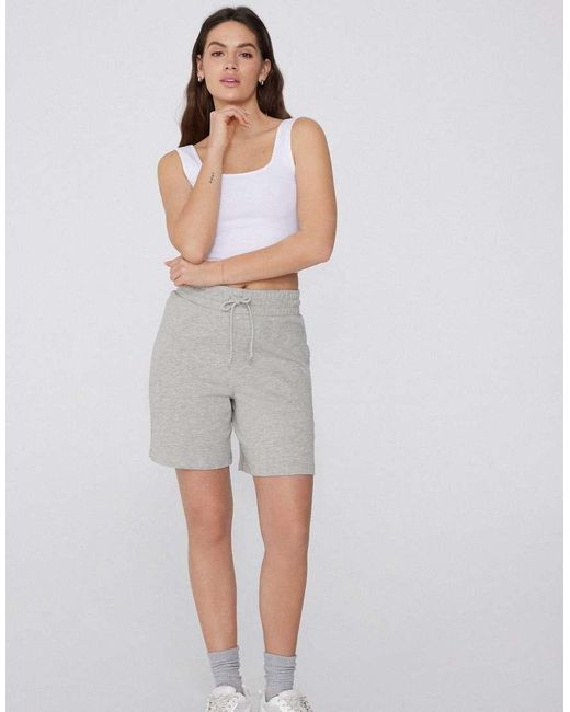 Tezenis Gray Bermuda Shorts With Drawstring