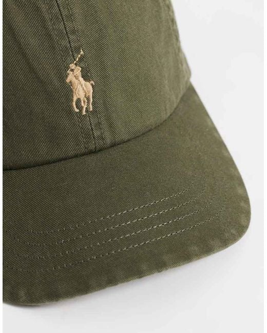 Polo Ralph Lauren Green Icon Logo Baseball Cap for men