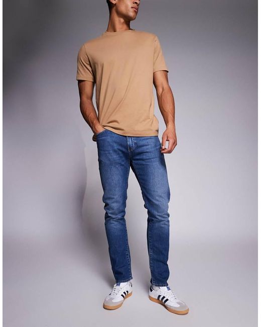 Vaqueros Tapered De Corte Slim Con Lavado Claro Vintage 512 De -Azul Levi's de hombre de color Blue