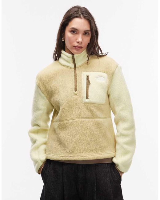 The North Face Natural Yumiori 1/4 Zip Fleece