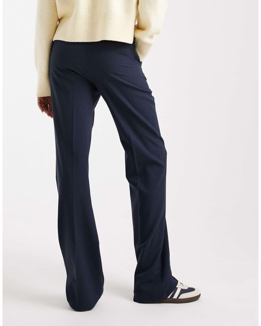 ASOS Blue Tall – elegante, schmal geschnittene hose