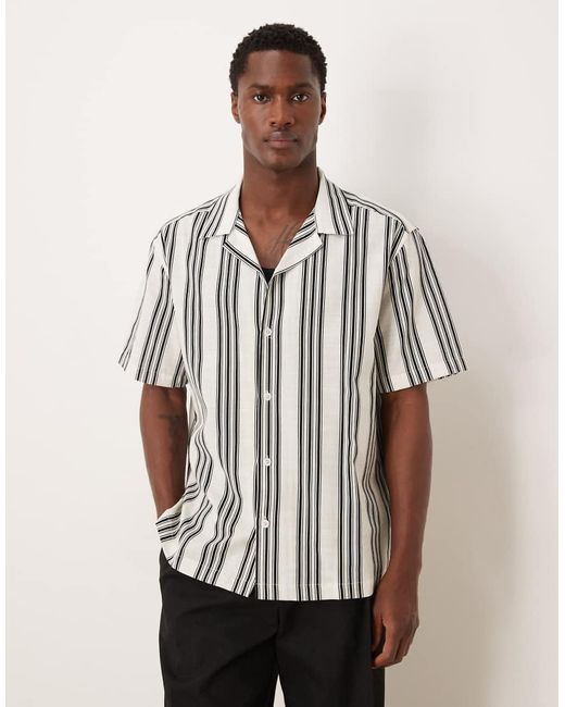 ASOS Multicolor Relaxed Revere Shirt for men