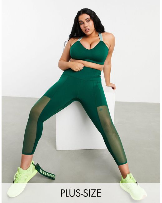 Ivy Park Green Adidas X Plus leggings