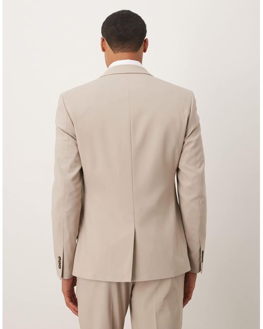 ASOS Natural Skinny Suit Jacket for men