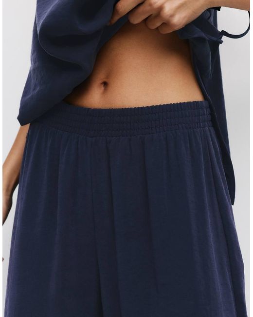 Pull&Bear Rustieke Broek in het Blue