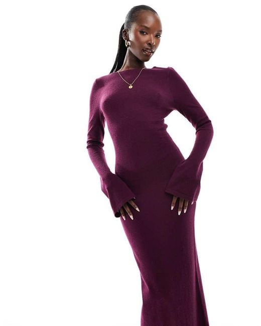 Long sleeve bodycon maxi best sale