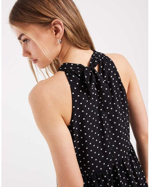 ONLY Black Halterneck Midaxi Dress