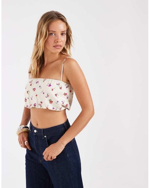 ASOS Multicolor Bubble Top