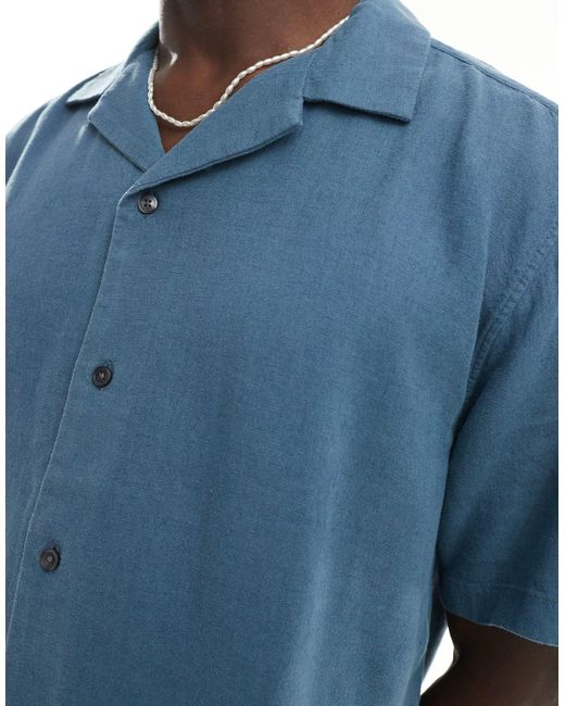Camisa holgada Abercrombie & Fitch de hombre de color Blue