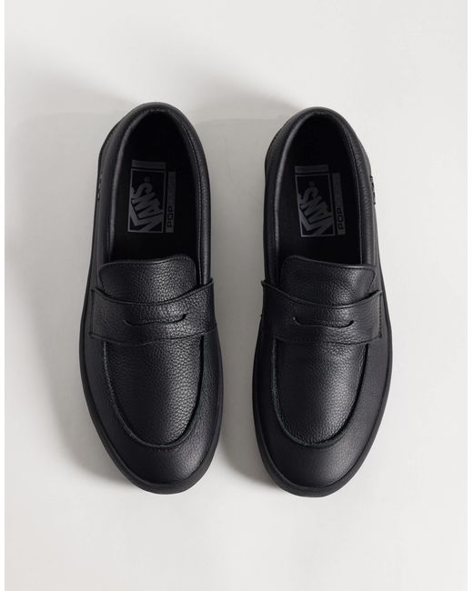Vans Black – skate – loafer