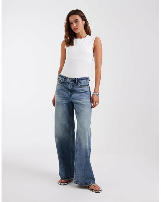 Vero Moda White – nahtloser, ärmelloser jersey-body