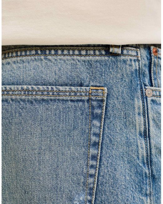 Short ample - denim Jack & Jones pour homme en coloris Blue