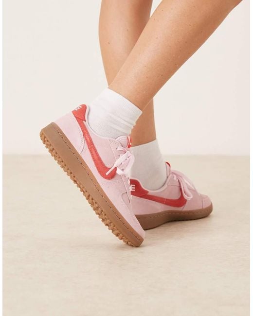 Nike Pink Field General Unisex Trainers