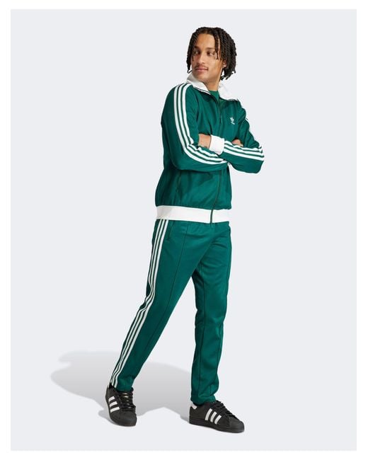 Adidas Originals Green Adicolor Classics Beckenbauer Track Top for men