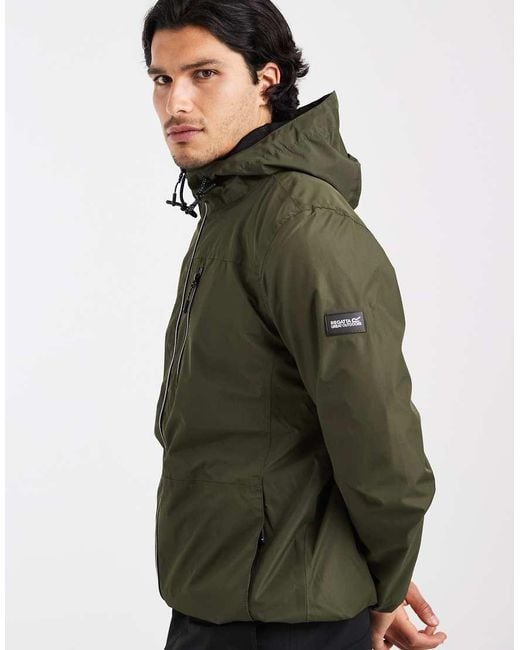 Regatta Green Shorebay Jacket Waterproof Shell Jacket for men